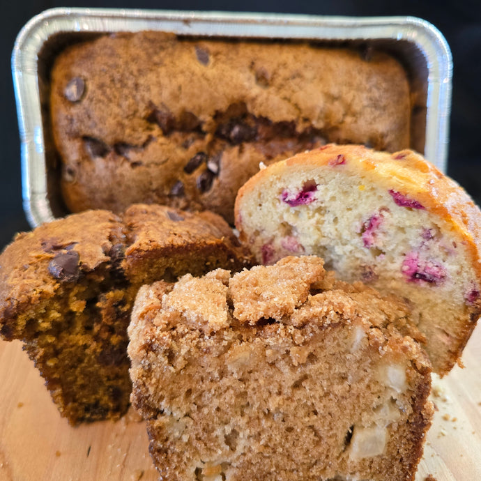 Sweet Breads - Pumpkin, Apple, Cranberry Orange