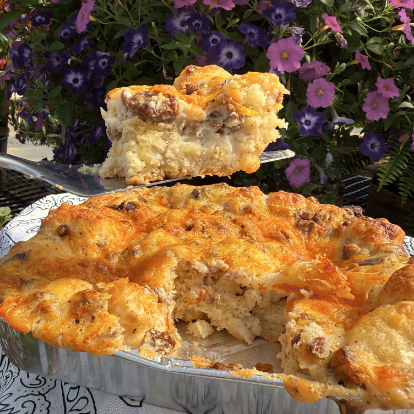 Take & Bake Biscuit & Gravy Breakfast Casserole